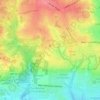 West Wind topographic map, elevation, terrain