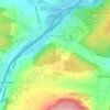 Niederwangen topographic map, elevation, terrain