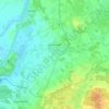 Jevenstedt topographic map, elevation, terrain