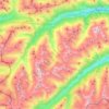 Sankt Anton am Arlberg topographic map, elevation, terrain