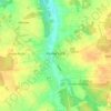 Kosów Lacki topographic map, elevation, terrain