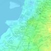 Barangay 14 topographic map, elevation, terrain