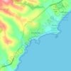 Shoreham topographic map, elevation, terrain