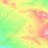 دهستان چهارگنبد topographic map, elevation, terrain
