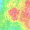 Otepää vald topographic map, elevation, terrain