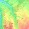 Mooslargue topographic map, elevation, terrain