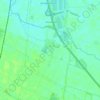 Krajków topographic map, elevation, terrain