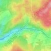 Hundsdorf topographic map, elevation, terrain