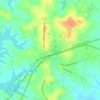 Calhoun Falls topographic map, elevation, terrain