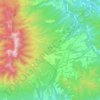 Minamimaki topographic map, elevation, terrain
