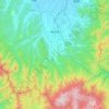 Yonezawa topographic map, elevation, terrain