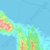 Ibajay topographic map, elevation, terrain