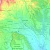 Cossato topographic map, elevation, terrain