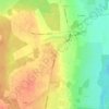 Kõpu alevik topographic map, elevation, terrain