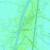Bang Pa-in Subdistrict Municipality topographic map, elevation, terrain