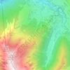 Ens topographic map, elevation, terrain