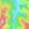 Lisio topographic map, elevation, terrain