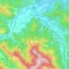 Roccavione topographic map, elevation, terrain