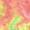 Loze topographic map, elevation, terrain