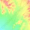 Bakers Bend topographic map, elevation, terrain