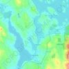 Laconia topographic map, elevation, terrain