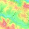 19450 topographic map, elevation, terrain