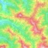 Montalto Pavese topographic map, elevation, terrain