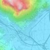 Sargans topographic map, elevation, terrain