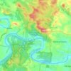 Mount Crosby topographic map, elevation, terrain