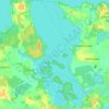 Kisajno topographic map, elevation, terrain