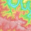 Corbion topographic map, elevation, terrain