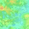Krynica topographic map, elevation, terrain