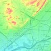 SITE Town topographic map, elevation, terrain