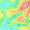 Terras de Bouro topographic map, elevation, terrain