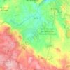 Saint-Germain-de-Tallevende-la-Lande-Vaumont topographic map, elevation, terrain