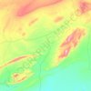 Arbaouat topographic map, elevation, terrain