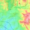 Narre Warren North topographic map, elevation, terrain