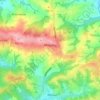 Mogilany topographic map, elevation, terrain