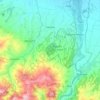 Gazzola topographic map, elevation, terrain