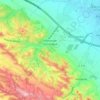 Villeneuve-la-Comptal topographic map, elevation, terrain