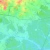 Wyry topographic map, elevation, terrain
