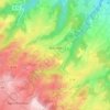 Marcillat topographic map, elevation, terrain