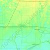 Jefferson Davis Parish topographic map, elevation, terrain