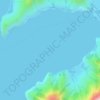 Nagsasa Cove topographic map, elevation, terrain