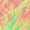 Lower Chitral District topographic map, elevation, terrain