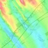 Martonvásár topographic map, elevation, terrain
