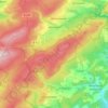 Allenbach topographic map, elevation, terrain