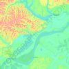 Urucurituba topographic map, elevation, terrain