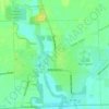 Morenci topographic map, elevation, terrain