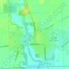 Morenci topographic map, elevation, terrain